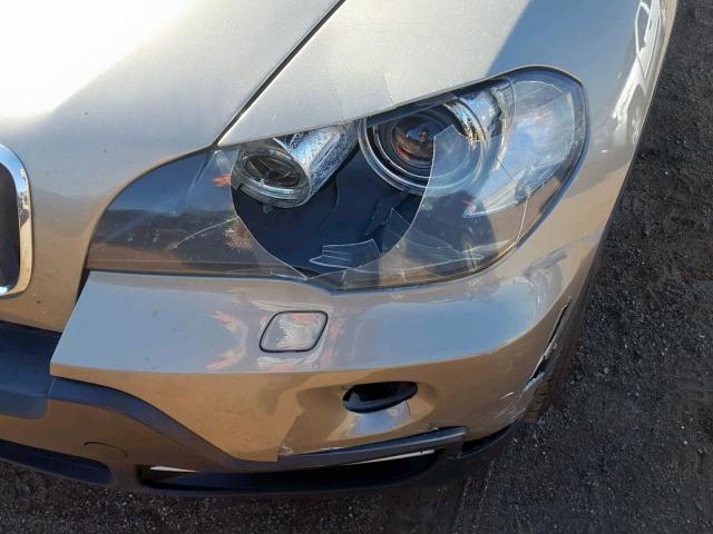 5UXFE43518L003699 - 2008 BMW X5 3.0I GOLD photo 9