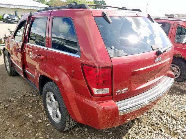 1J4HR58N36C304530 - 2006 JEEP GRAND CHER RED photo 3