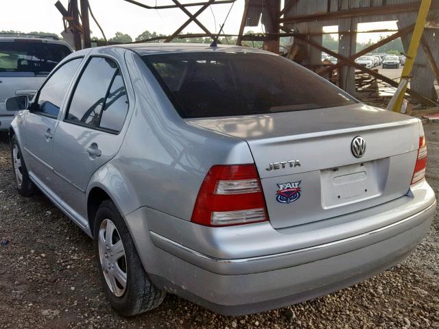 3VWRK69M14M044793 - 2004 VOLKSWAGEN JETTA GL SILVER photo 3