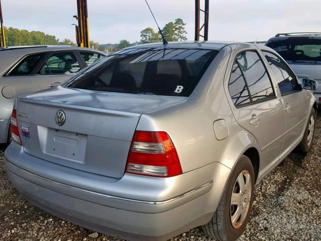 3VWRK69M14M044793 - 2004 VOLKSWAGEN JETTA GL SILVER photo 4