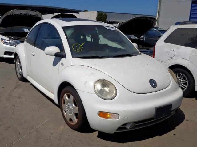 3VWCK21C01M442297 - 2001 VOLKSWAGEN NEW BEETLE თეთრი ფოტო 1