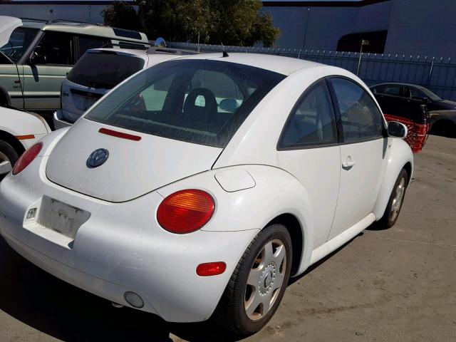 3VWCK21C01M442297 - 2001 VOLKSWAGEN NEW BEETLE თეთრი ფოტო 4