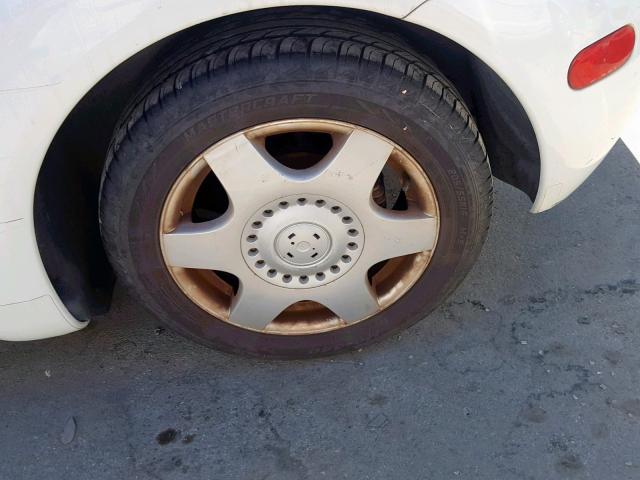 3VWCK21C01M442297 - 2001 VOLKSWAGEN NEW BEETLE თეთრი ფოტო 9
