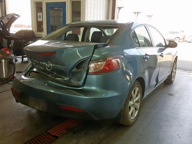 JM1BL1SG2A1166015 - 2010 MAZDA 3 I TEAL photo 4