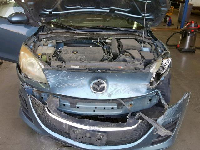 JM1BL1SG2A1166015 - 2010 MAZDA 3 I TEAL photo 7