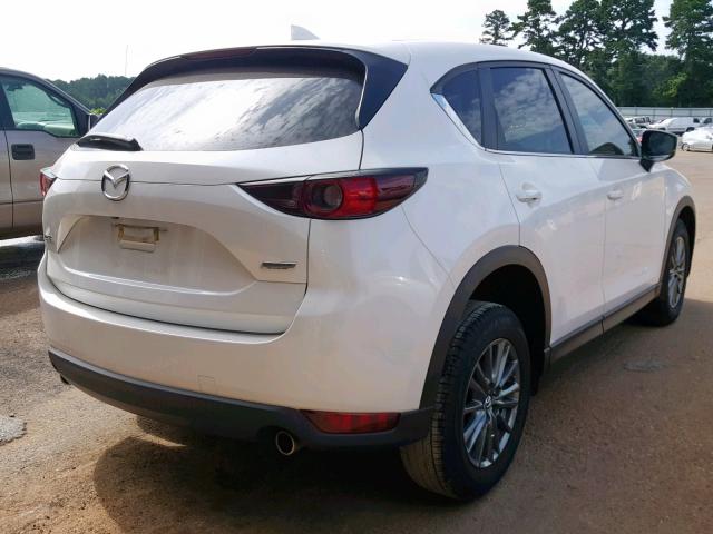 JM3KFABM0J1399427 - 2018 MAZDA CX-5 SPORT WHITE photo 4