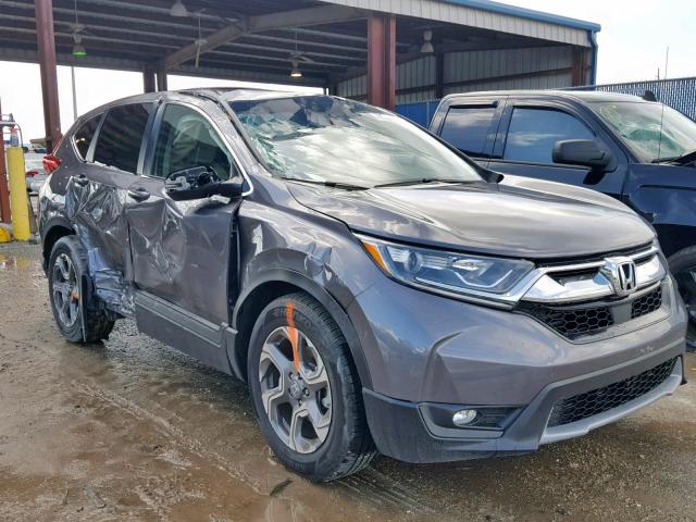 5J6RW1H86JA011712 - 2018 HONDA CR-V EXL GRAY photo 1