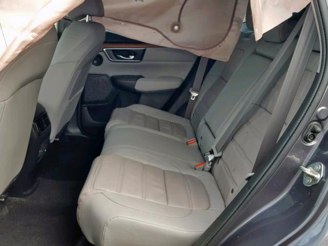 5J6RW1H86JA011712 - 2018 HONDA CR-V EXL GRAY photo 6