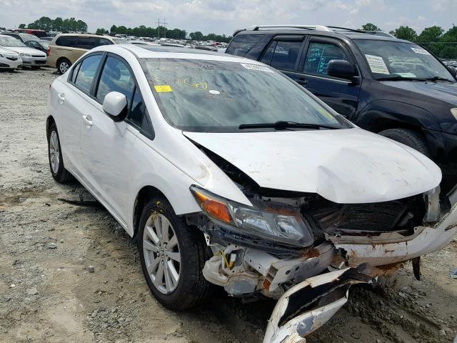 19XFB2F97CE313919 - 2012 HONDA CIVIC EXL 白色 照片 1