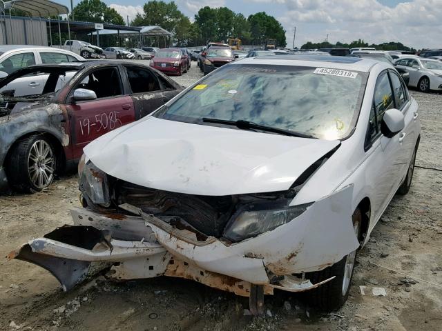 19XFB2F97CE313919 - 2012 HONDA CIVIC EXL 白色 照片 2