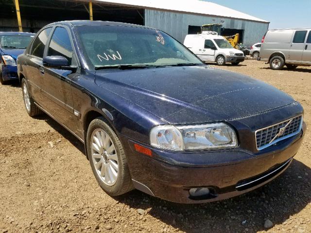 YV1TS592561445341 - 2006 VOLVO S80 2.5T BLUE photo 1