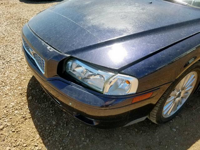 YV1TS592561445341 - 2006 VOLVO S80 2.5T BLUE photo 9