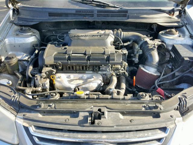 KNAFE122885575801 - 2008 KIA SPECTRA EX BLUE photo 7