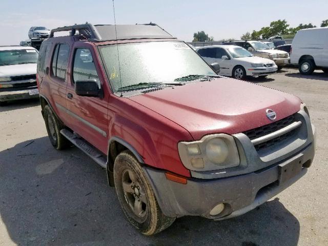 5N1ED28T42C553493 - 2002 NISSAN XTERRA XE BURGUNDY photo 1