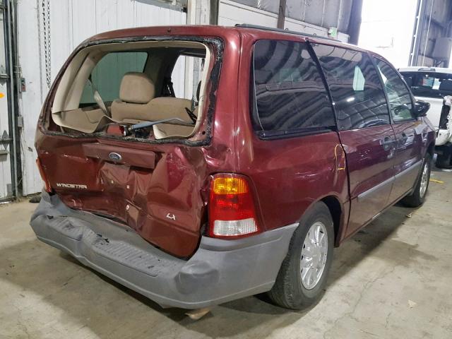 2FMZA5143XBA51760 - 1999 FORD WINDSTAR L PURPLE photo 4