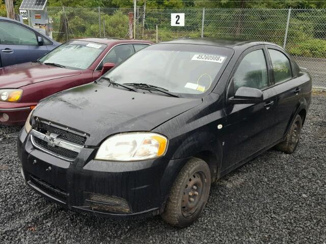 KL1TD56617B126657 - 2007 CHEVROLET AVEO BASE Qara foto 2