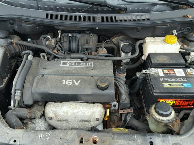 KL1TD56617B126657 - 2007 CHEVROLET AVEO BASE Qara foto 7