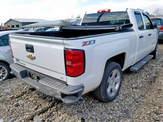 1GCVKRECXEZ266751 - 2014 CHEVROLET SILVERADO WHITE photo 4