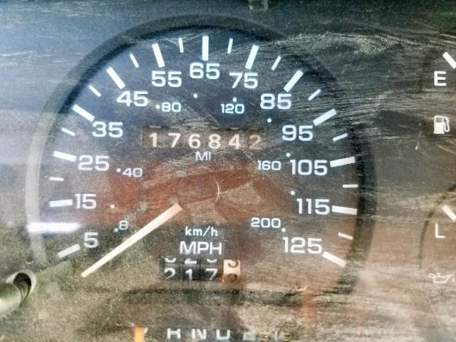 1B7HL26X1NS655242 - 1992 DODGE DAKOTA GRAY photo 8