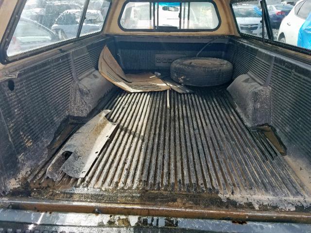 1B7HL26X1NS655242 - 1992 DODGE DAKOTA GRAY photo 9