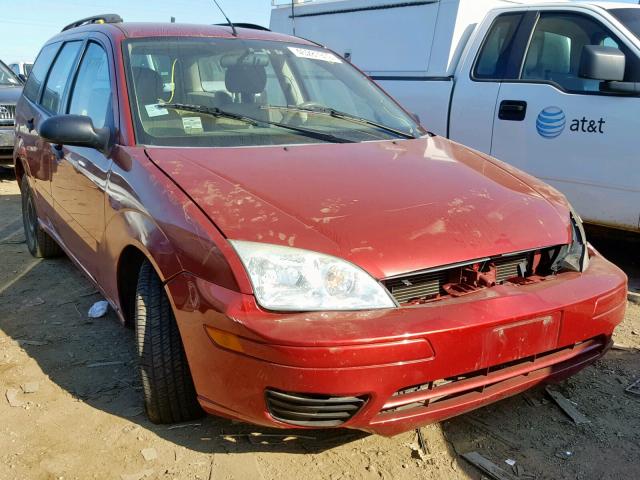 1FAFP36N75W166388 - 2005 FORD FOCUS ZXW RED photo 1