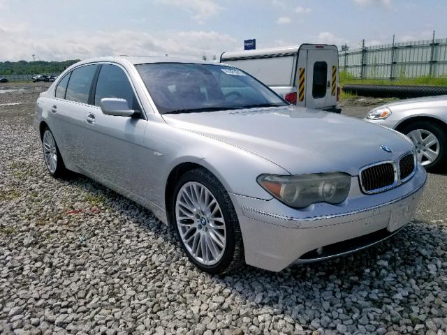 WBAGN63514DS51826 - 2004 BMW 745 LI SILVER photo 1