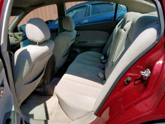 1N4AL11D15C131307 - 2005 NISSAN ALTIMA S RED photo 6