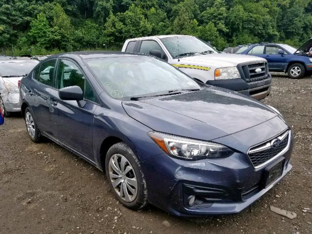 4S3GKAA66H3626406 - 2017 SUBARU IMPREZA BLUE photo 1