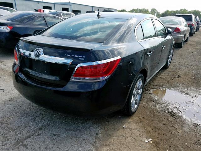 1G4GC5EC3BF378430 - 2011 BUICK LACROSSE C BLACK photo 4