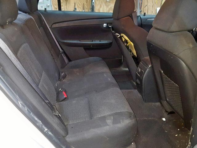 1G1ZC5E06AF210081 - 2010 CHEVROLET MALIBU 1LT SILVER photo 6