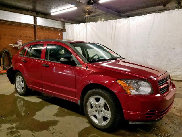 1B3HB28B88D684400 - 2008 DODGE CALIBER RED photo 1