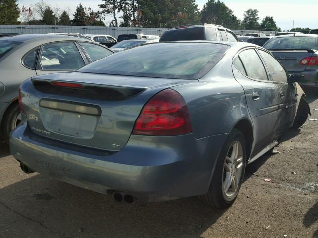 2G2WR554961293567 - 2006 PONTIAC GRAND PRIX BLUE photo 4