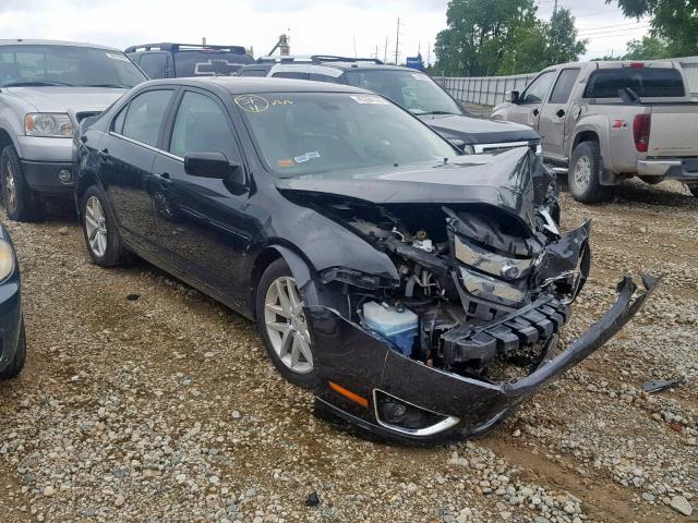 3FAHP0JA5BR291383 - 2011 FORD FUSION SEL BLACK photo 1