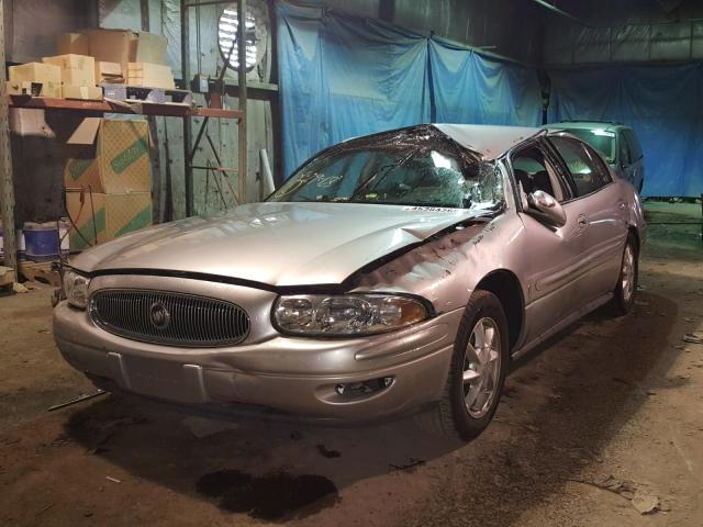 1G4HR54K744178807 - 2004 BUICK LESABRE LI SILVER photo 2