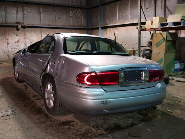 1G4HR54K744178807 - 2004 BUICK LESABRE LI SILVER photo 3