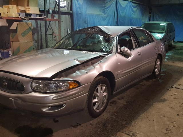 1G4HR54K744178807 - 2004 BUICK LESABRE LI SILVER photo 9