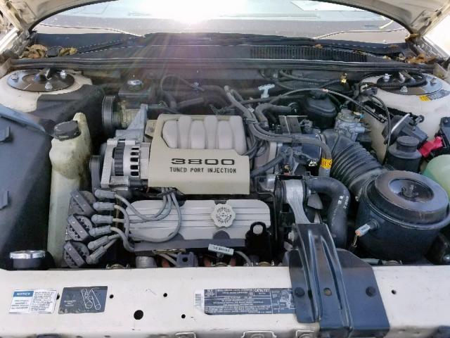 2G4WD54LXN1497047 - 1992 BUICK REGAL LIMI WHITE photo 7