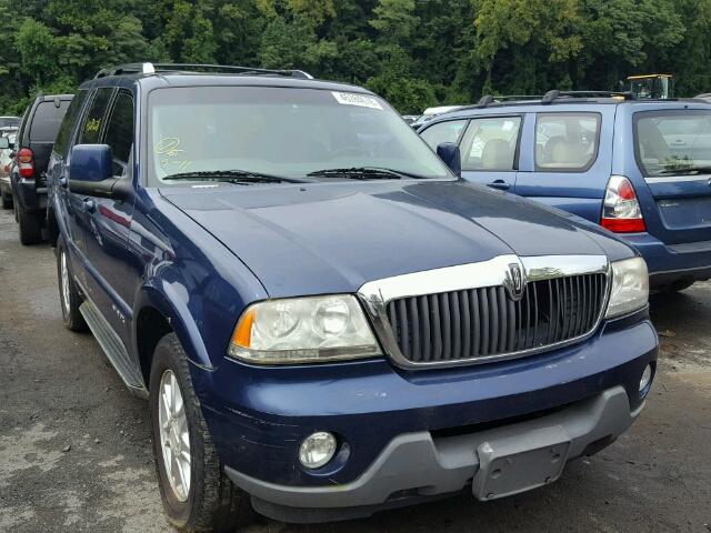5LMEU88H34ZJ49628 - 2004 LINCOLN AVIATOR 蓝色 照片 1