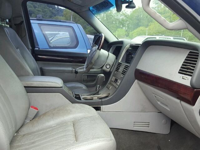 5LMEU88H34ZJ49628 - 2004 LINCOLN AVIATOR 蓝色 照片 5