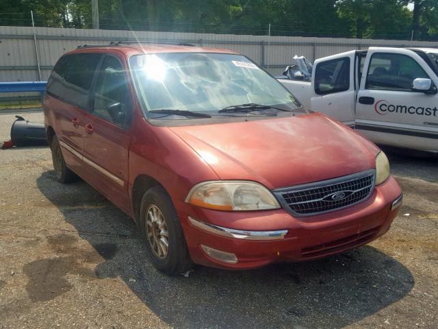 2FMZA5244YBB31164 - 2000 FORD WINDSTAR S BURGUNDY photo 1