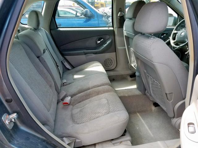 1G1ZT61816F278426 - 2006 CHEVROLET MALIBU MAX ნაცრისფერი ფოტო 6