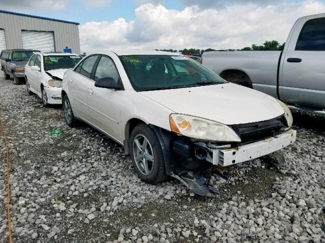 1G2ZF58B374177934 - 2007 PONTIAC G6 VALUE L WHITE photo 1