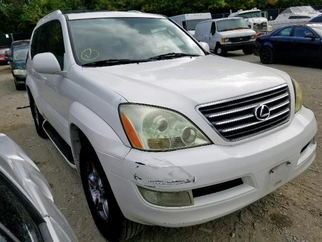 JTJBT20X340062830 - 2004 LEXUS GX 470 WHITE photo 1