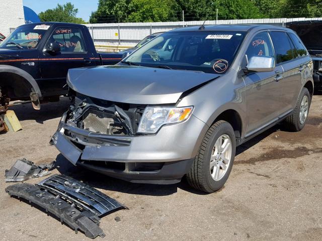 2FMDK36C48BA97045 - 2008 FORD EDGE SE SILVER photo 2