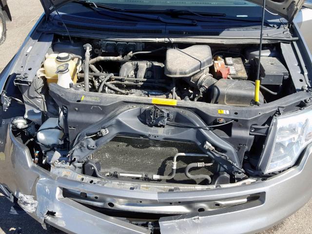 2FMDK36C48BA97045 - 2008 FORD EDGE SE SILVER photo 7