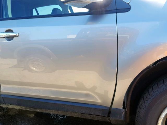 2FMDK36C48BA97045 - 2008 FORD EDGE SE SILVER photo 9