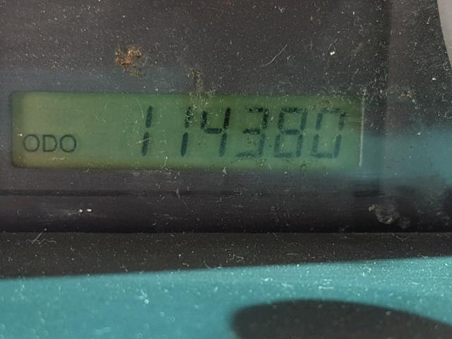 KL1TD56E79B400311 - 2009 CHEVROLET AVEO LS RED photo 8