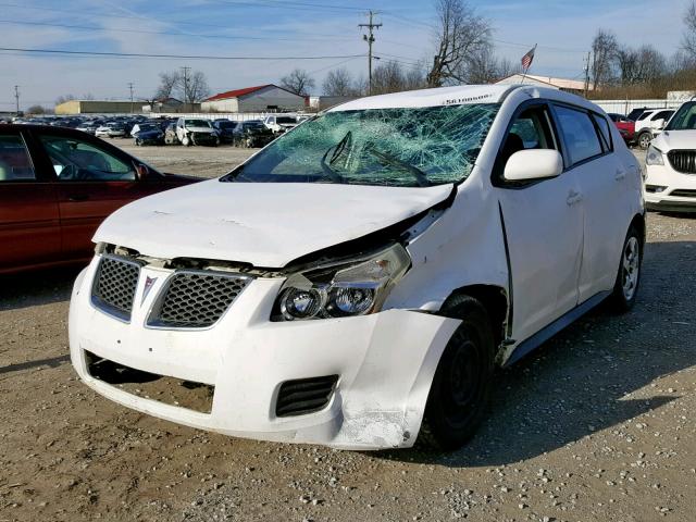 5Y2SP67869Z433270 - 2009 PONTIAC VIBE WHITE photo 2