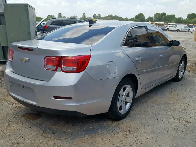 1G11B5SLXFF255868 - 2015 CHEVROLET MALIBU LS SILVER photo 4