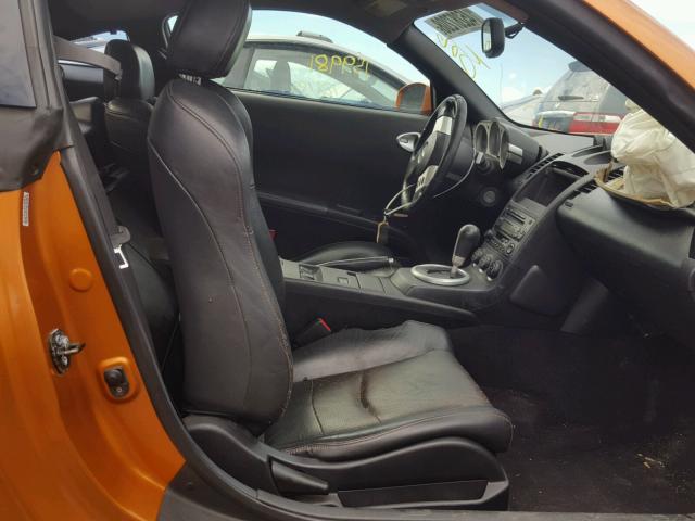 JN1AZ34DX5M609446 - 2005 NISSAN 350Z COUPE ORANGE photo 5